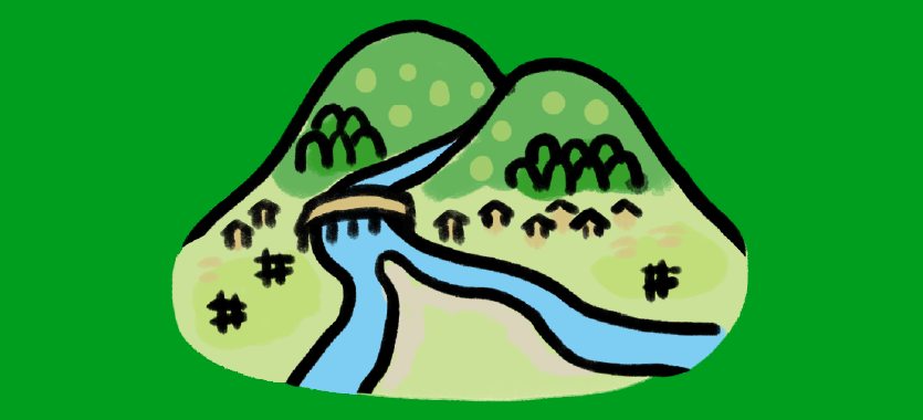 画像：ウ．土地の様子